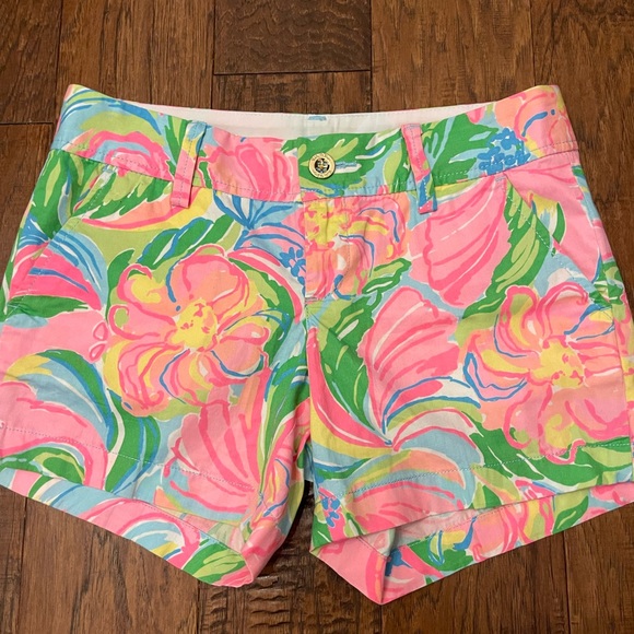 LILLY PULITZER Callahan Shorts- Size 0. - Picture 2 of 14